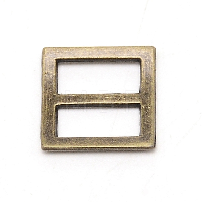 Alloy Slide Buckles FIND-WH0100-46B-AB-1