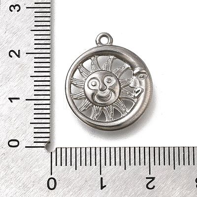 304 Stainless Steel Pendants STAS-C119-10P-1