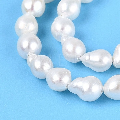 Natural Nucleated Pearl Beads Strands PEAR-N012-02P-01-1