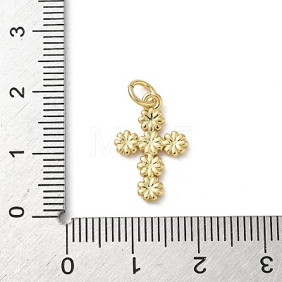 Brass Enamel Pendants KK-A273-02G-1