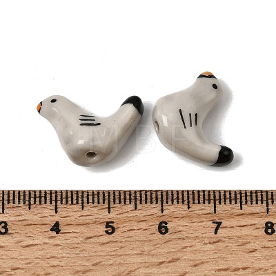 Handmade Porcelain Beads PORC-K012-04-1