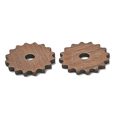 Walnut Wood Pendants WOOD-F013-18-1