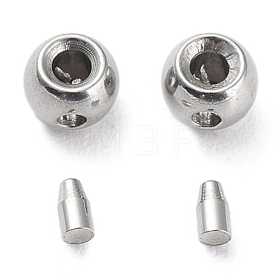 Non-Tarnish 304 Stainless Steel Bead Tips LS-STAS-K268-01B-P-1