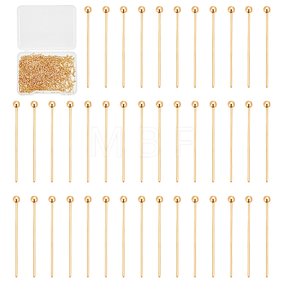 Brass Ball Head Pins KK-UN0003-31B-1