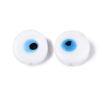 Handmade Evil Eye Lampwork Beads LAMP-N040-01A-1