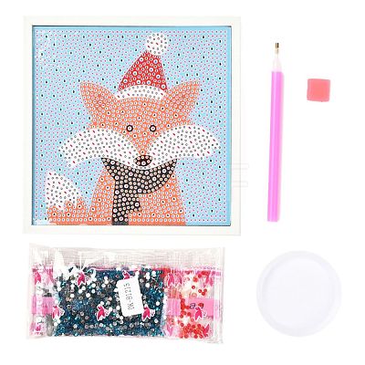 DIY Christmas Theme Diamond Painting Kits For Kids DIY-F073-14-1