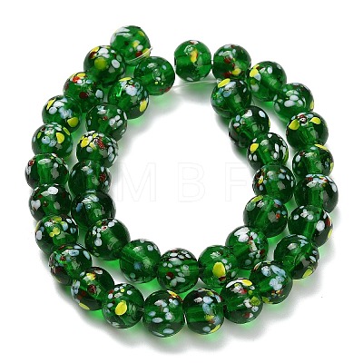 Handmade Lampwork Beads Strands LAMP-H071-01C-02-1