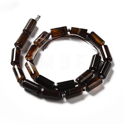 Natural Agate Beads Strands G-B026-10-1