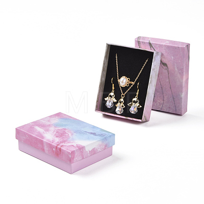 Cardboard Box Jewelry Set Boxes CBOX-G018-C02-1