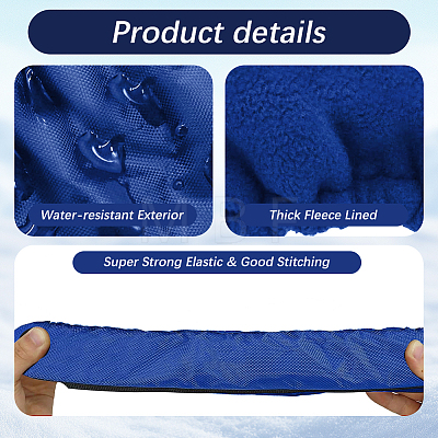 Oxford Cloth Ice Skate Guards AJEW-GF0015-13A-01-1
