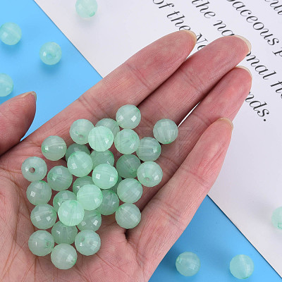 Transparent Acrylic Beads TACR-S153-42E-04-1