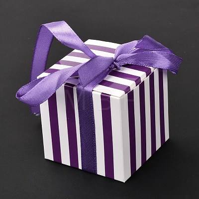 Square Foldable Creative Paper Gift Box CON-P010-C06-1
