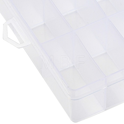 (Defective Closeout Sale: Scratched) Plastic Bead Storage Containers CON-XCP0002-12-1
