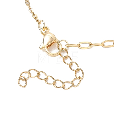 304 Stainless Steel Paperclip Chain Satellite Chain Bracelet Making BJEW-JB13073-01-1