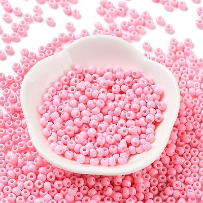 Baking Paint Glass Seed Beads SEED-H002-I-A534-1