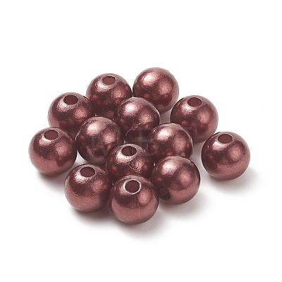 Imitation Pearl Acrylic Beads PL610-06-1