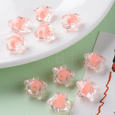 Transparent Acrylic Beads TACR-S152-02A-SS2109-1