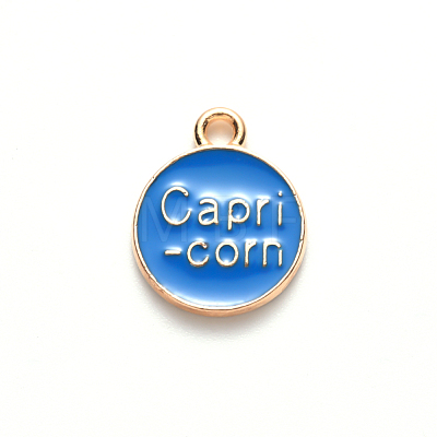 Alloy Enamel Pendants ENAM-S124-01B-02E-1