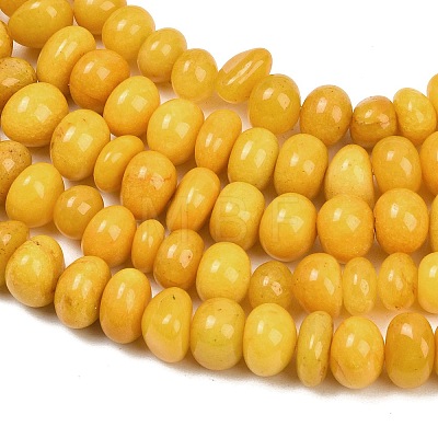Dyed Natural White Jade Beads Strands GG-CBACF26-A03-02-1