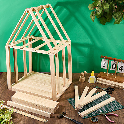 Wood Sticks DIY-WH0933-04F-1