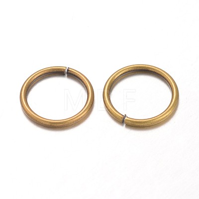 Brass Jump Rings KK-D512-10mm-AB-NF-1