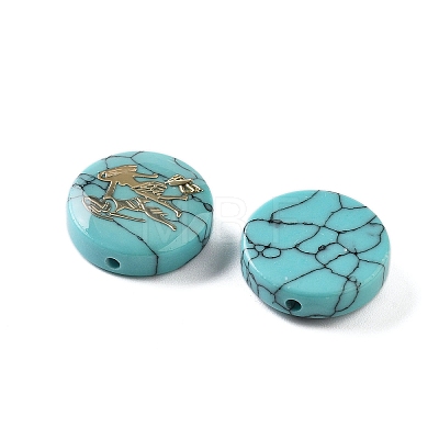 Synthetic Turquoise Beads G-F775-C05-1