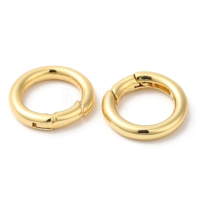 Brass Spring Gate Rings X-KK-R143-24G-1