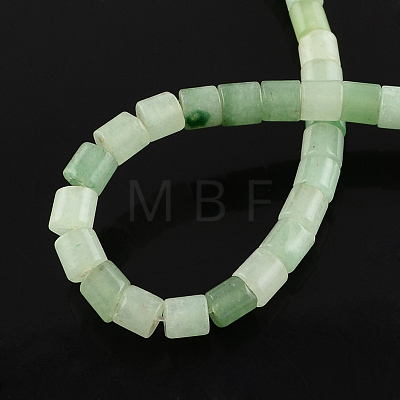 Natural Green Aventurine Stone Bead Strands X-G-R187-18-1