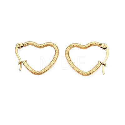 PVD Vacuum Plating 201 Stainless Steel Hoop Earrings EJEW-T002-04-1