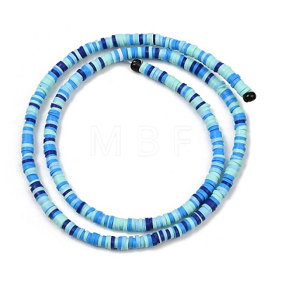 Handmade Polymer Clay Beads Strands PY-CBA18ED-02F-1