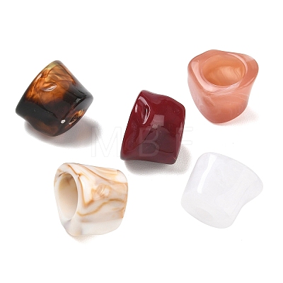 Nuggets Acrylic European Beads AC-CBA00C1-05-1
