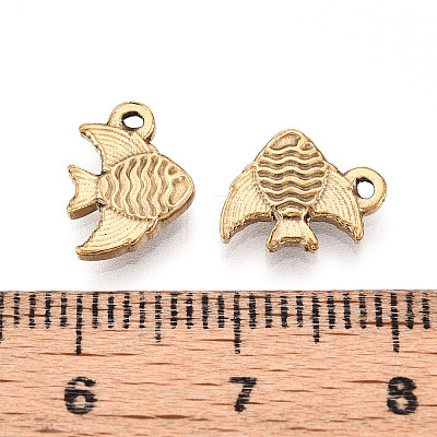 304 Stainless Steel Charms STAS-N109-46G-1