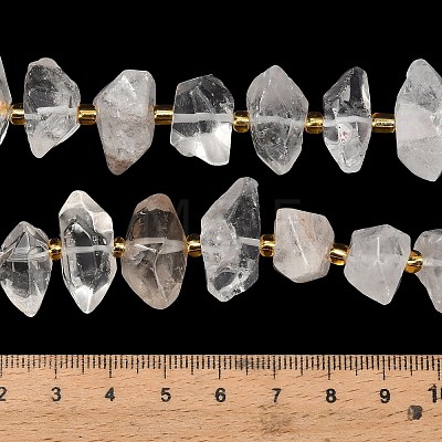 Natural Quartz Crystal Beads Strands G-F833-T02-03-1