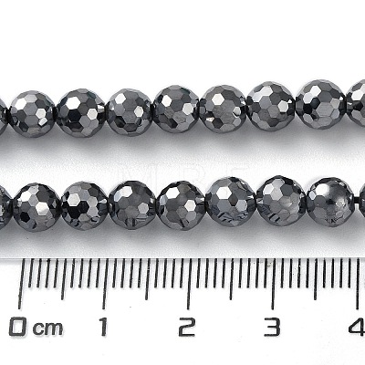 Terahertz Stone Beads Strands G-G048-A01-03-1