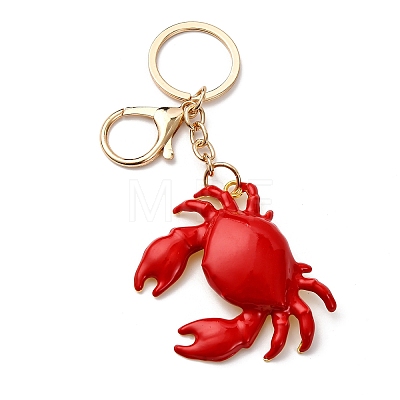 Alloy Enamel Keychains KEYC-I116-01G-01-1