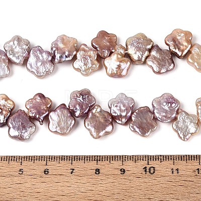 Natural Baroque Keshi Pearl Beads Strands PEAR-S020-A04-02-1