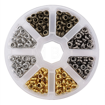 Kissitty Alloy Spacer Beads PALLOY-KS0001-01-1