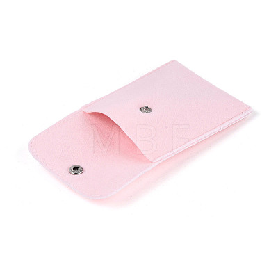 Double-Sided Velvet Jewelry Rectangle Bags for Earrings Rings Bracelets Necklaces TP-N004-01B-1
