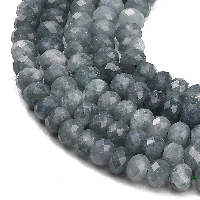 Faceted Dyed Natural White Jade Beads Strands GG-CBAE966-01A-Q-1
