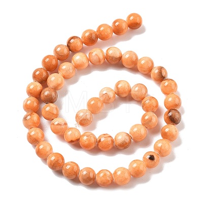 Natural Persian Jade Beads Strands G-A255-A02-02J-1