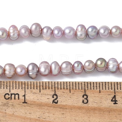 Natural Cultured Freshwater Pearl Beads Strands PEAR-I007-07M-02-1