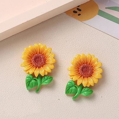 Opaque Resin Cabochons LS-PW-WG2B15B-05-1