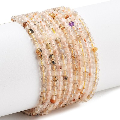 Natural Mixed Gemstone Beads Strands G-RM250104-B9-1