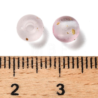 Frosted Transparent Acrylic Beads X1-OACR-F013-12J-1