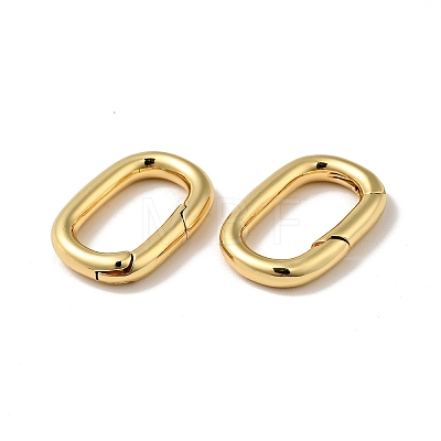 Brass Spring Gate Rings X-KK-J301-07B-1