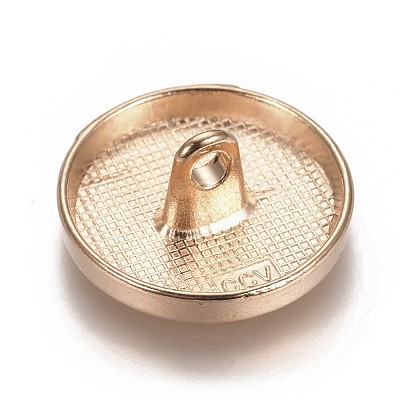Alloy Shank Buttons X-BUTT-D054-18mm-05KCG-1