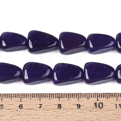 Natural White Jade Beads Strands G-N354-02A-01-1