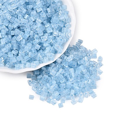 FGB Grade A Frosted Glass Seed Beads SEED-Q040-04A-01-1