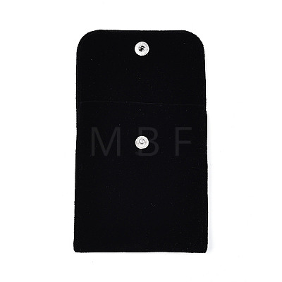 Double-Sided Velvet Jewelry Rectangle Bags for Earrings Rings Bracelets Necklaces TP-N004-01E-1
