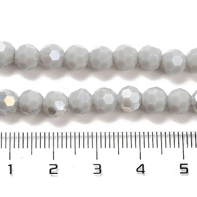Opaque Glass Beads Stands LS-EGLA-A035-P6mm-B22-1